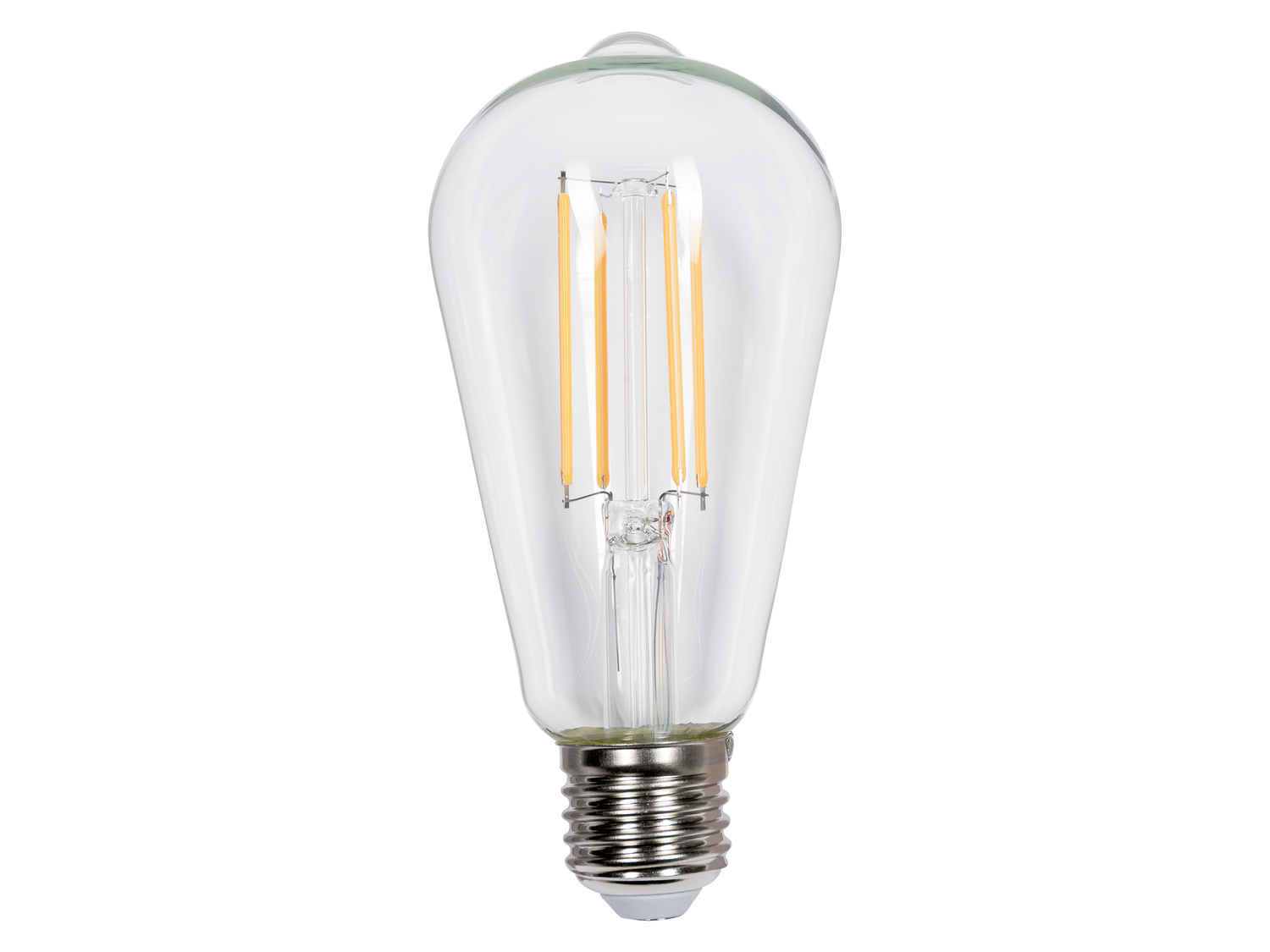 Ampoule LED à filament , le prix 2.99 €
- E27 : 806 lumen
- Light : 8 W, ...