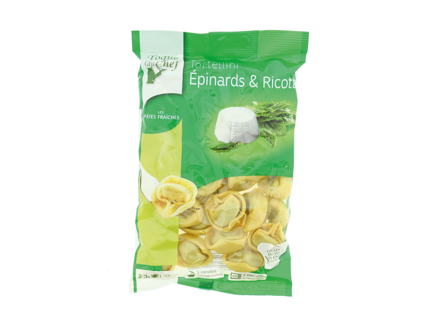 Tortellini / Gnocchi , le prix 1.49 €
- Les 2 paquets : 2,98 € (1 kg = 3,73 ...