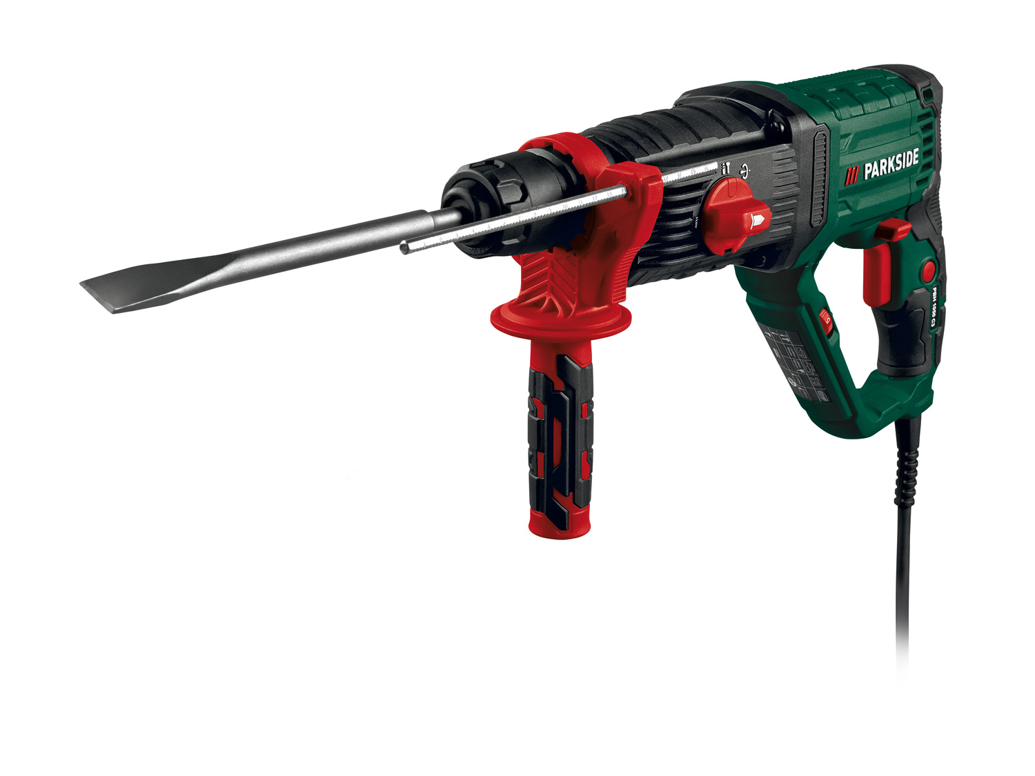 Perforateur burineur PBH 1050 C3, le prix 49.99 €
- 1 050 W
- Force de frappe ...