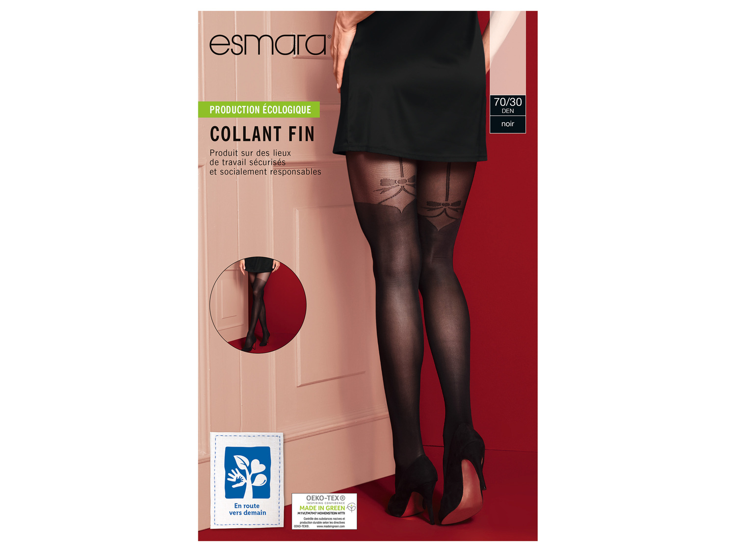 Collant fin , le prix 2.99 €
- Au choix : 20 DEN ou 70/30 DEN
- Du M au XL ...
