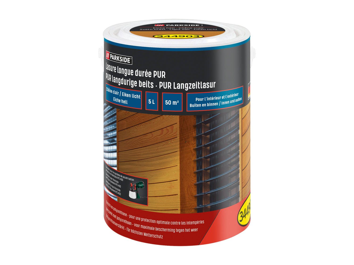 Lasure longue durée PUR , le prix 11.99 € 
- Pour l’intérieur et l’extérieur
- ...
