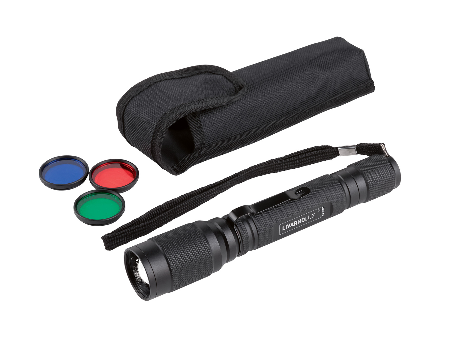 Lampe de poche à LED , le prix 5.99 €
- 3 filtres de couleur utilisables :
- ...