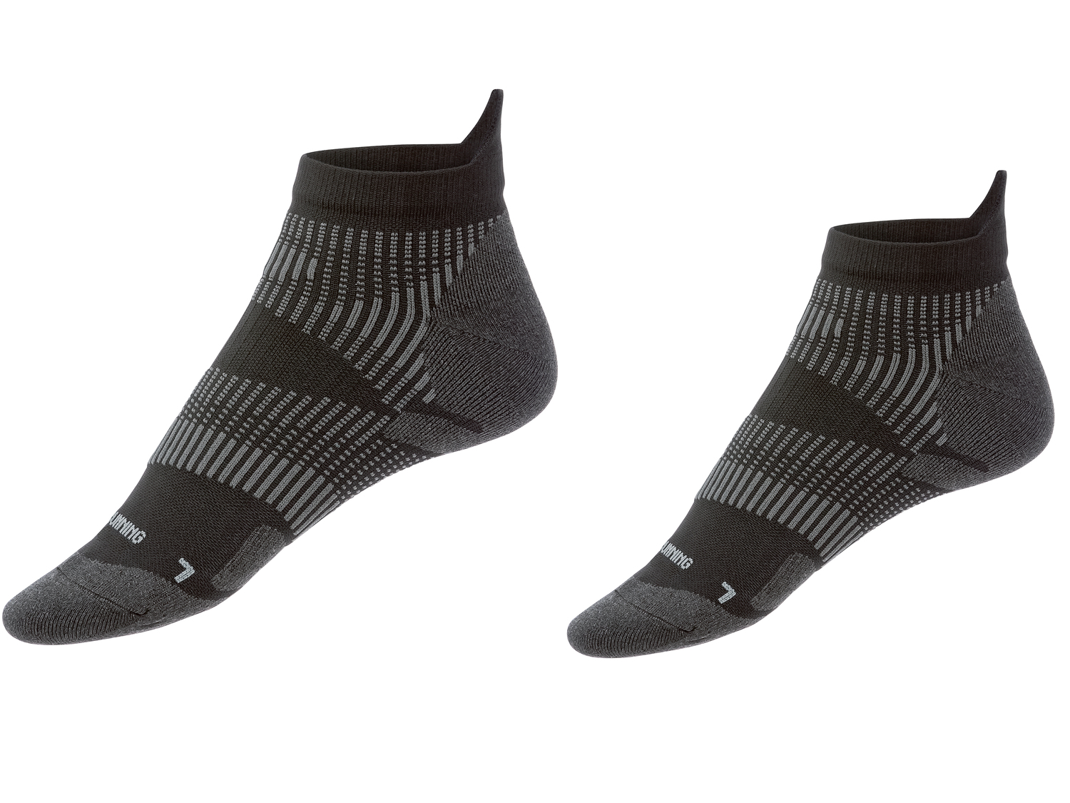 Chaussettes de running , le prix 2.99 € 
- Du 35/36 au 41/42 selon modèle
- ...