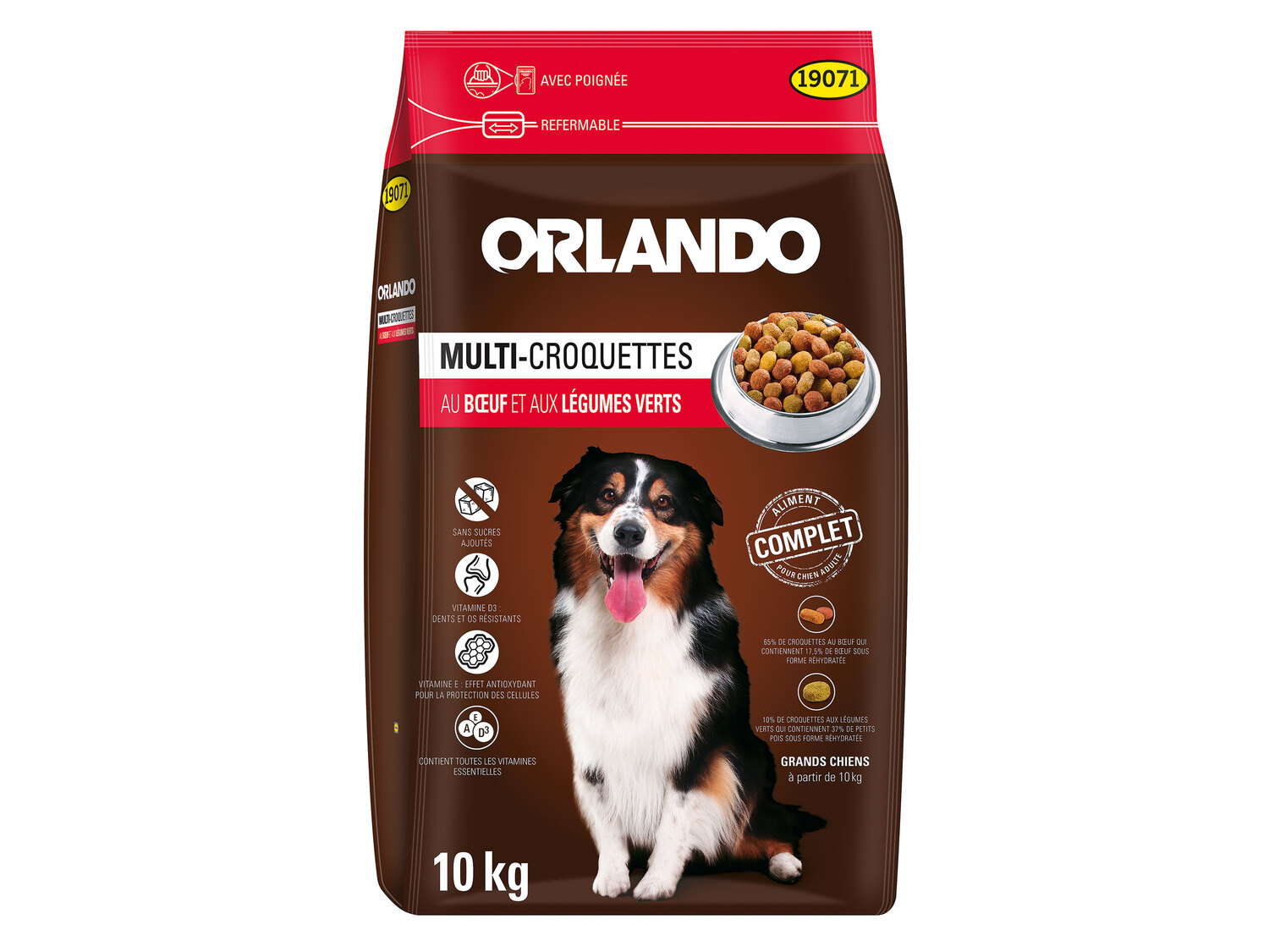 Croquettes pour chiens , le prix 8.39 €
- Variétés au choix
- Découvrez ...