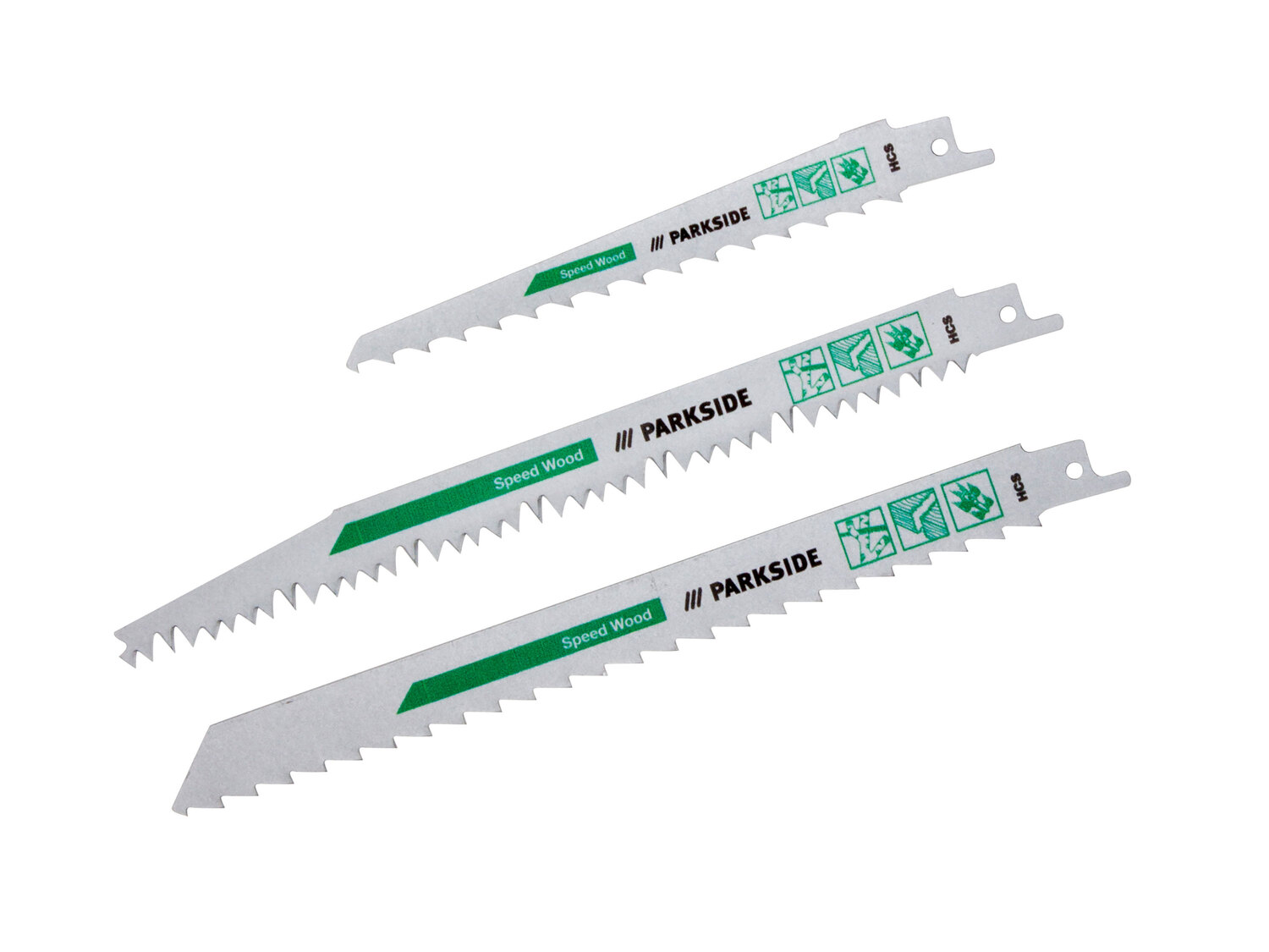 Set de lames de scie , le prix 3.49 €
- Set de 3
- Set