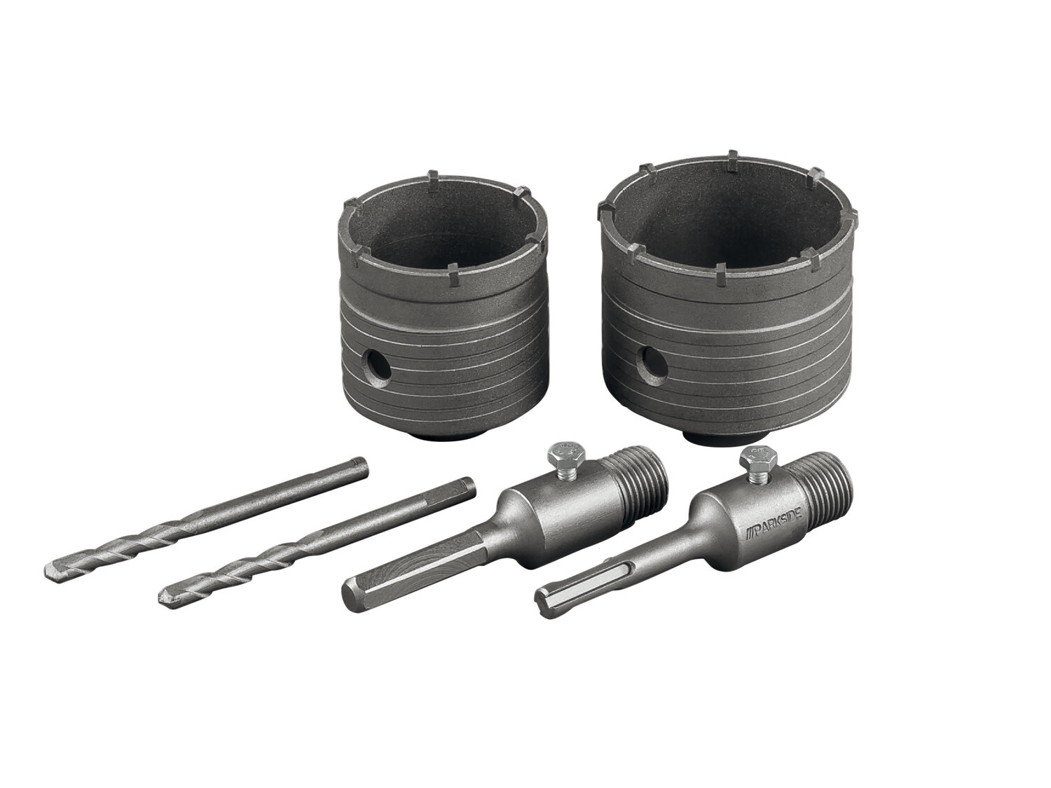 Couronnes-trépans Parkside, le prix 14.99 €
- Set de 6
- Adaptées à la pierre, ...