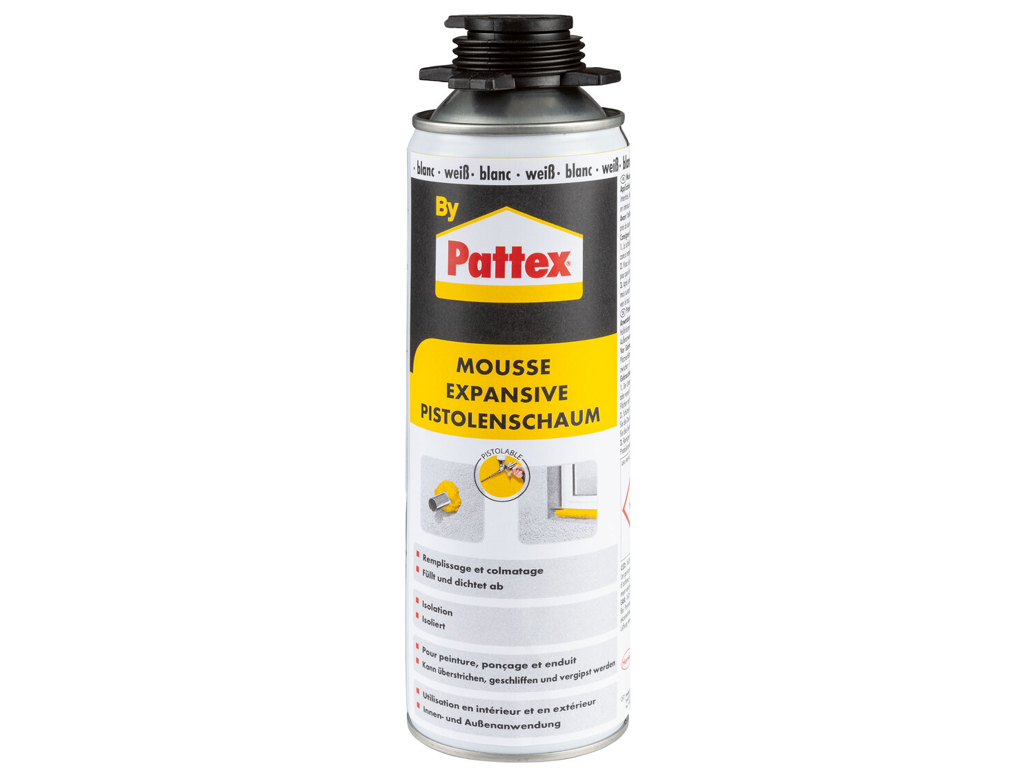 Cartouche de mousse PU ou nettoyant , le prix 7.99 €
- 1 L = 15,98 €