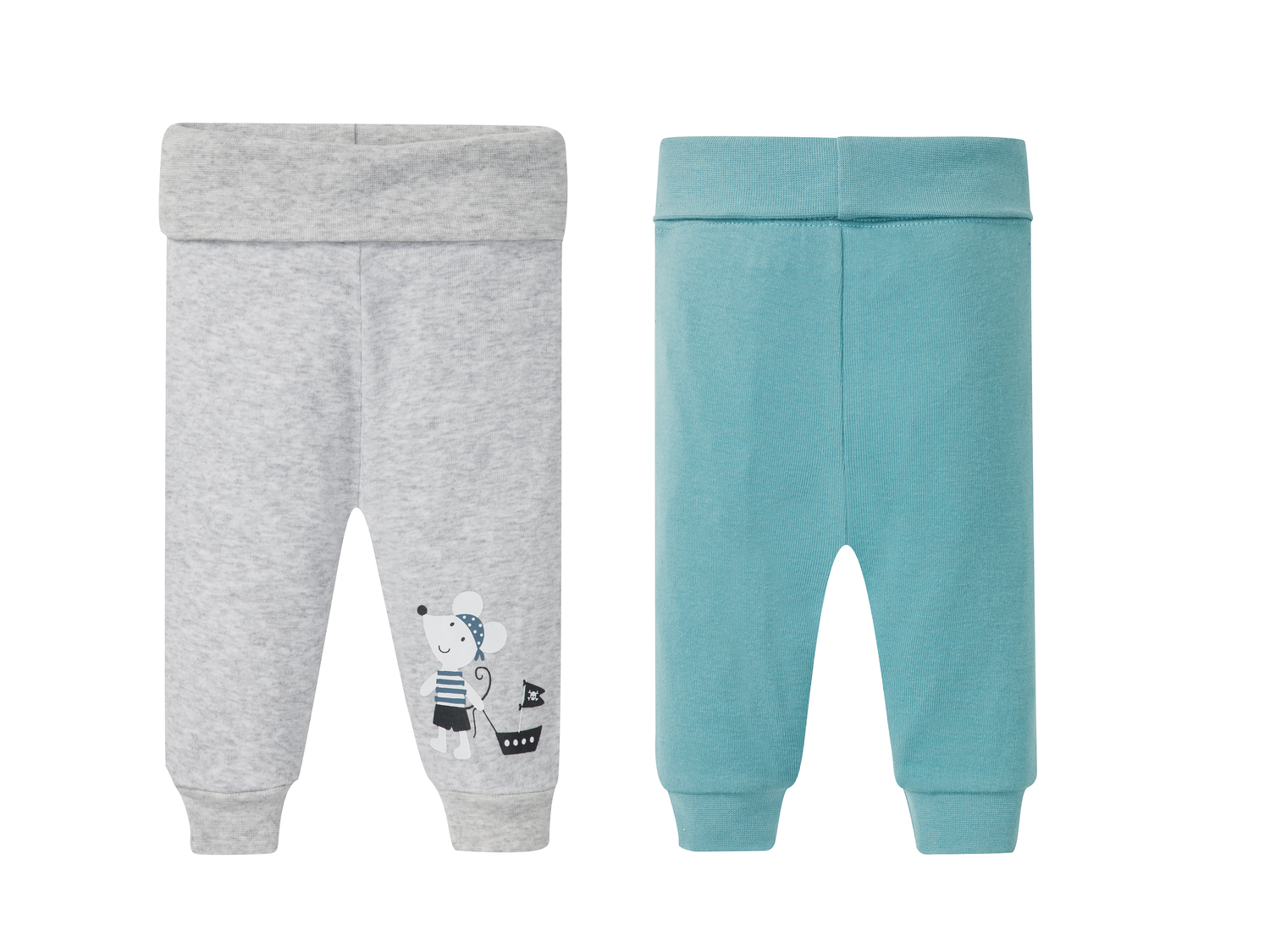 Pantalons molletonnés bébé en coton bio , le prix 3.99 €
- Du 0-2 mois (50-56 ...