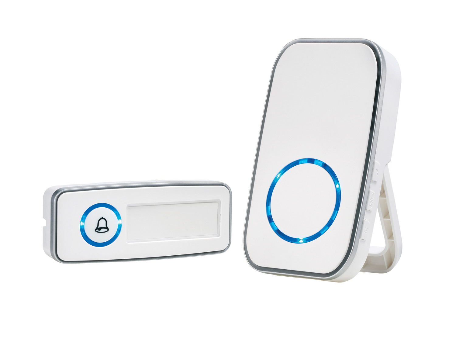 Sonnette sans fil , le prix 5.99 €
- 3 signaux au choix : sonore, visuel, ...