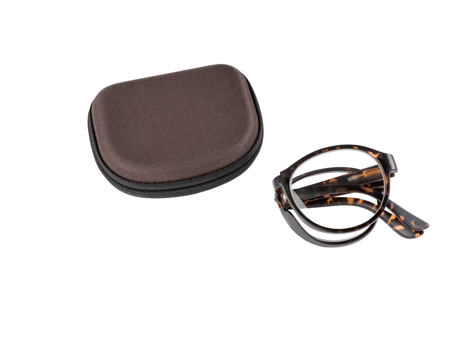 Lunettes de lecture pliables , le prix 2.49 €
- Etui à lunettes avec fermeture ...