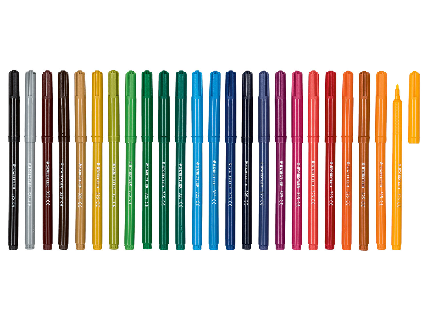 Crayons de couleur ou feutres , le prix 3.49 €
- Lot de 24