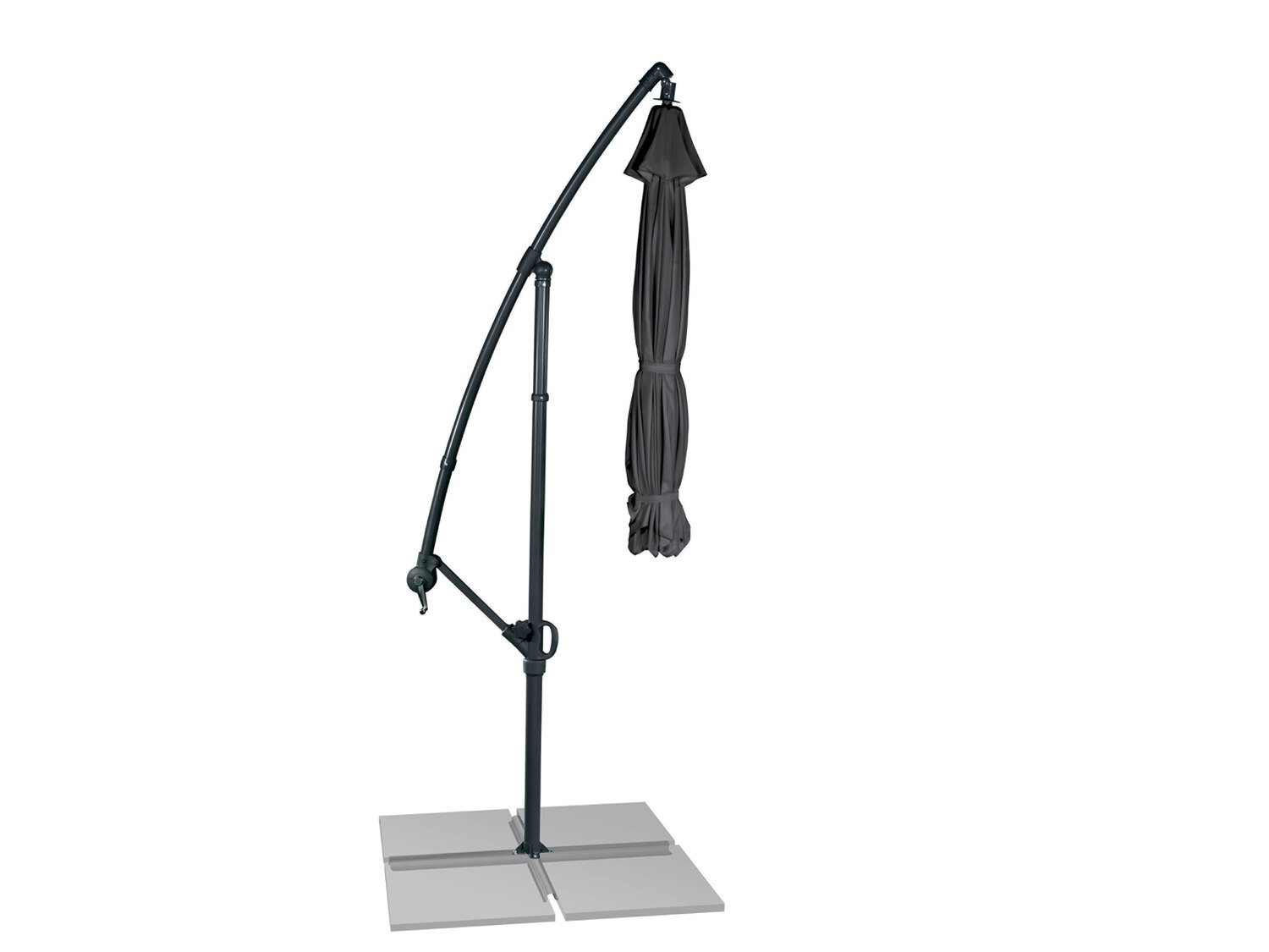 Parasol déporté , le prix 69.89 €
- Env. 300 x 258 cm (Ø ...