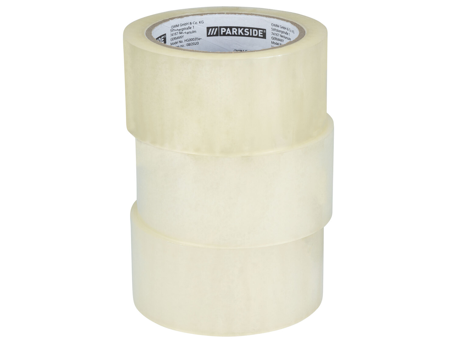 Rubans adhésifs , le prix 2.99 €
- Env. 66 m x 5 cm chacun
- Lot de 3
- ...