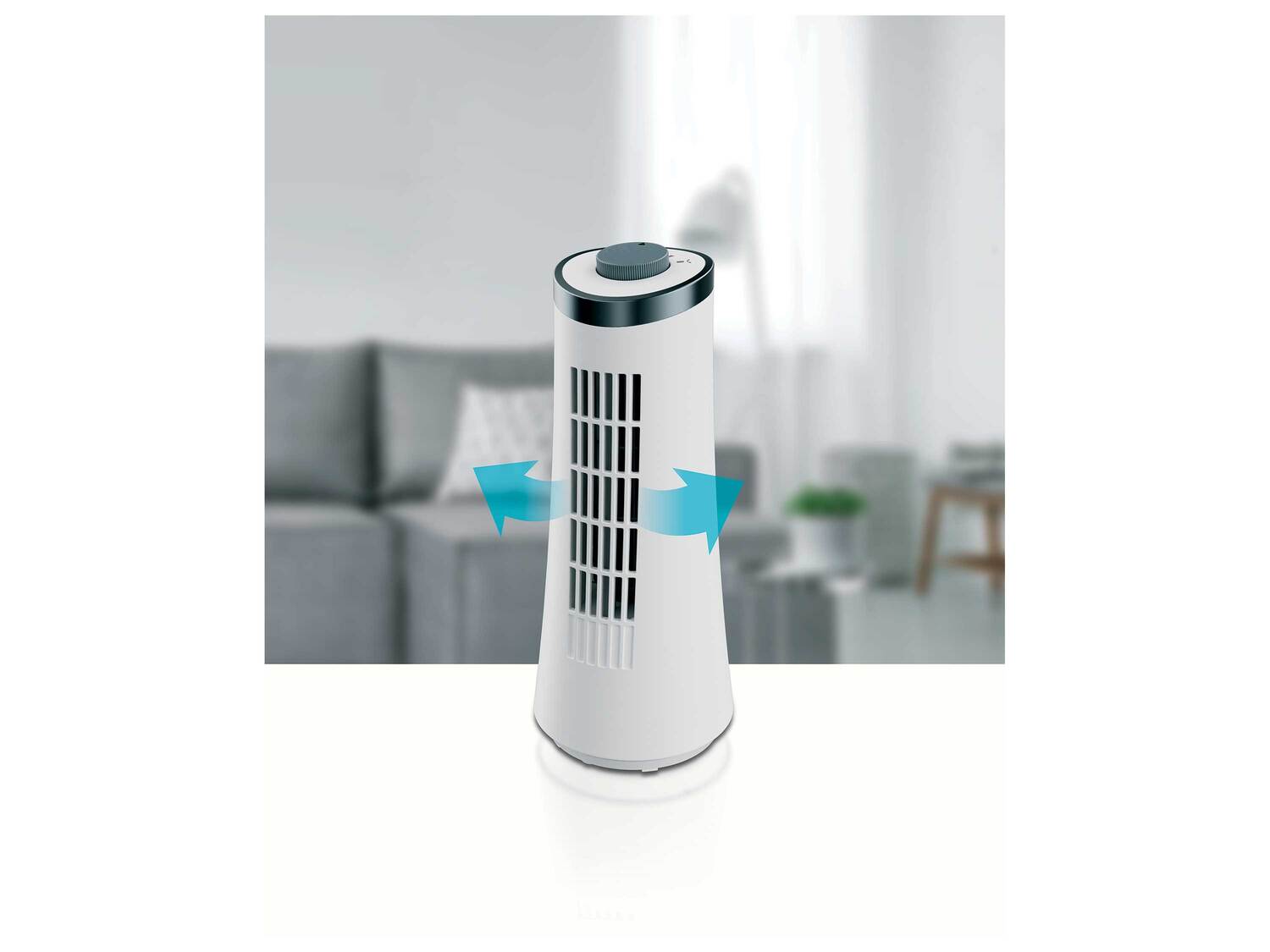 Mini-ventilateur colonne , le prix 16.99 €
- Hauteur : env. 32 cm (avec ...