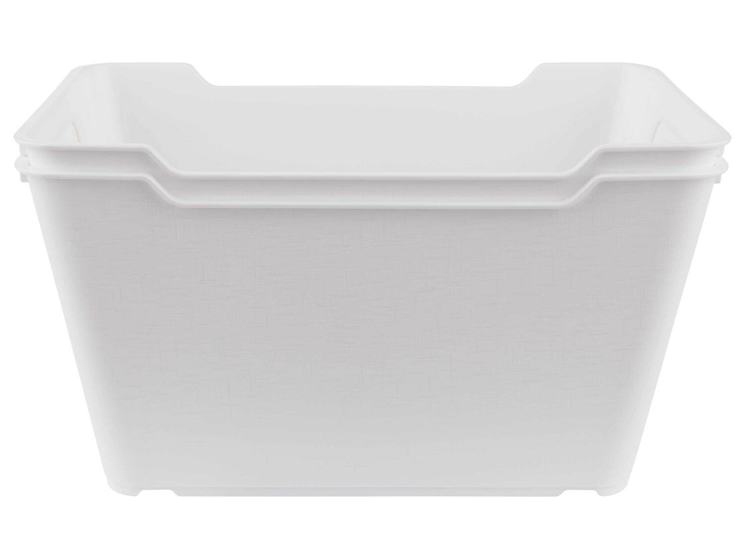 Boîte empilable , le prix 2.99 €
- 3 x env. 1,8 L, lot de 3
- 2 x env. ...