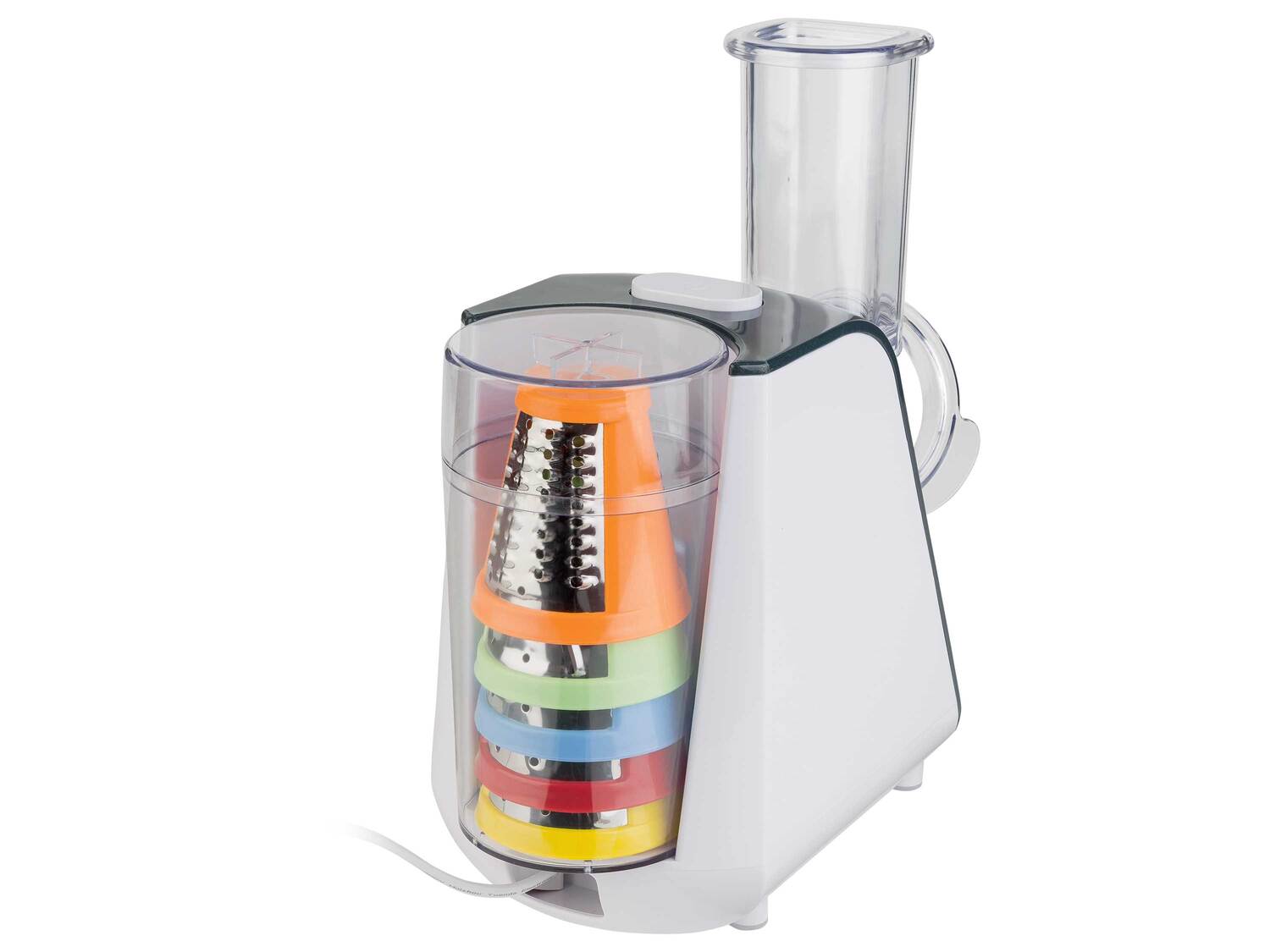 Râpe à légumes électrique , le prix 19.99 €
- 150 W
- Pour râper, émincer ...