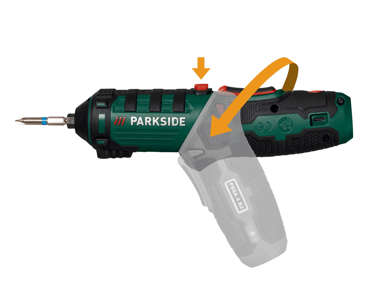 Visseuse SANS FIL Parkside PSSA4B2 , le prix 16.99 €
- Env. 4 V (2 Ah)
- Porte-embout ...