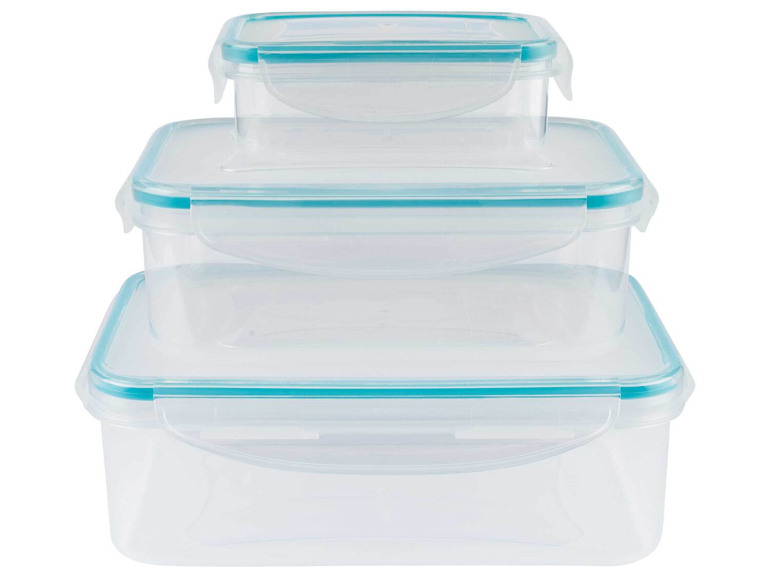 Boîtes de conservation , le prix 3.99 €
- Set de 3
- Au choix : Env. 0,4 L, ...