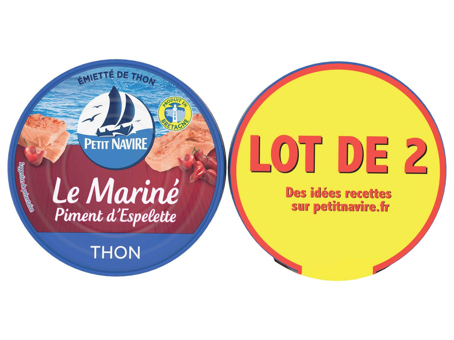 Petit Navire thon mariné , le prix 3.79 €
- Au choix : tomates séchées ou ...