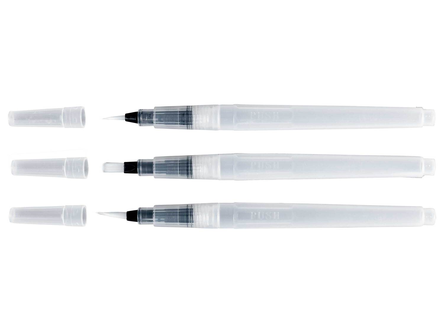 Pinceaux avec réservoir deau , le prix 2.49 €
- Set de 3