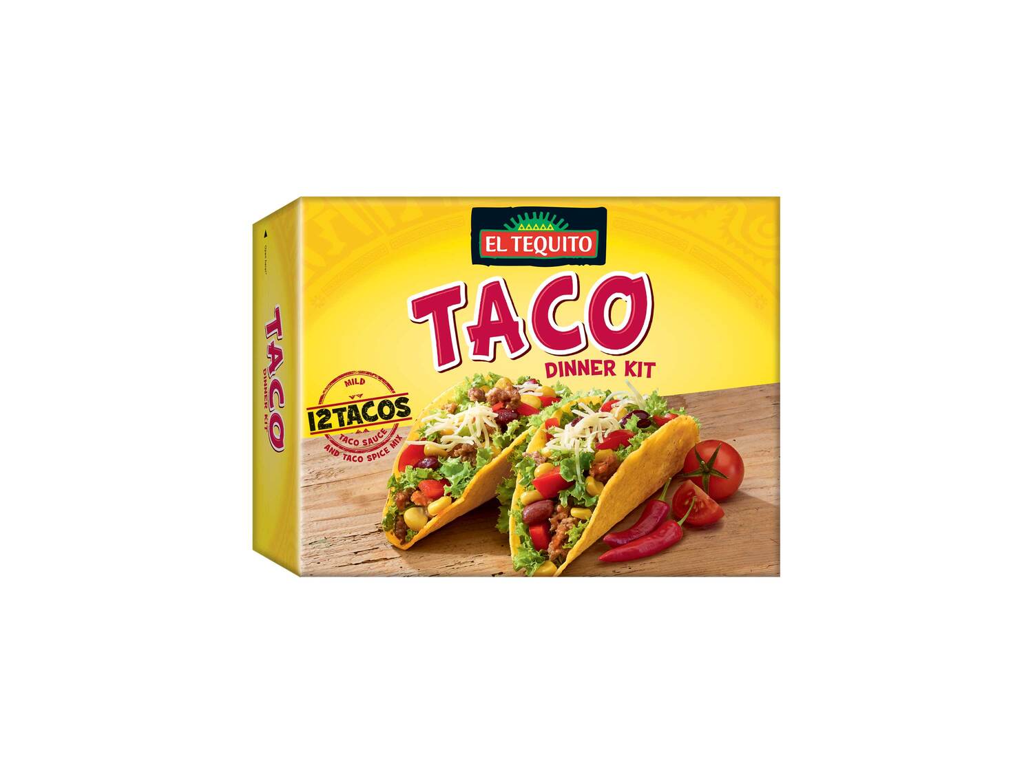 Kit pour burritos ou tacos , le prix 1.99 €