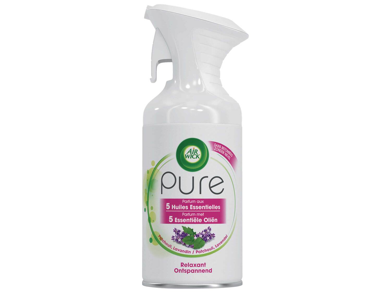 Air Wick pure spray huiles enssentielles , le prix 2.89 €