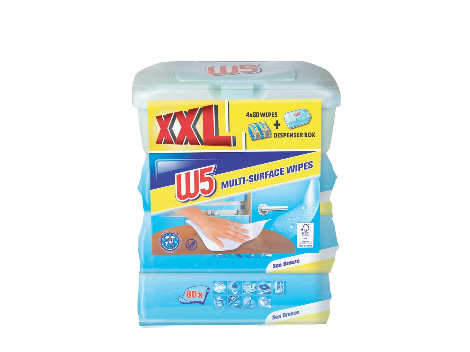 320 lingettes multi-usages , le prix 5.97 €
- Prix normal pour 1 piècs : 1,99 ...