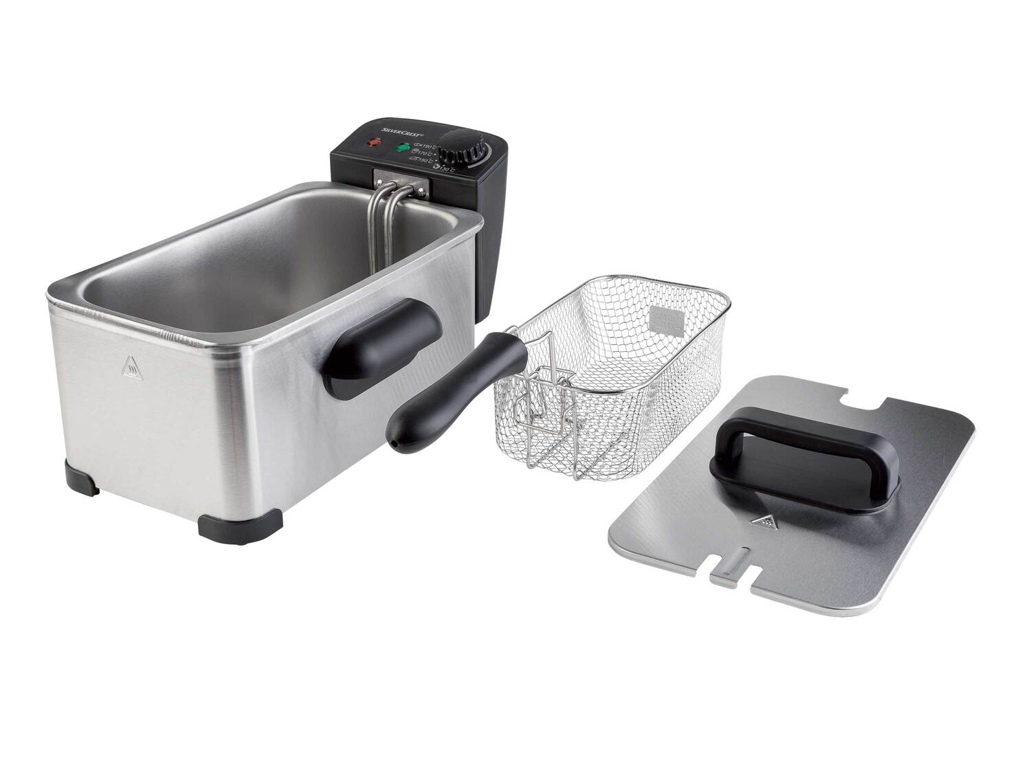 Friteuse en acier inoxydable , le prix 19.89 €
- 2 000 W
- Env. 55 x 24,1 x ...