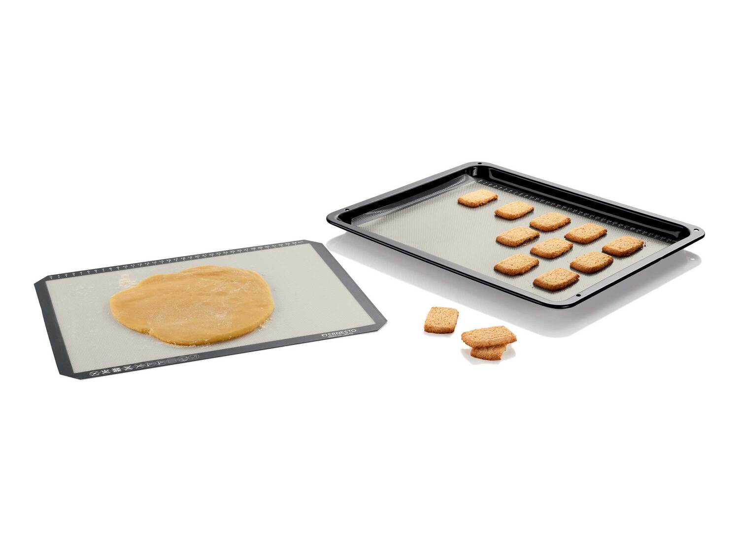Tapis de cuisson en silicone , le prix 5.99 €
- Lot de 2
- Env. 30 x 40 cm ...