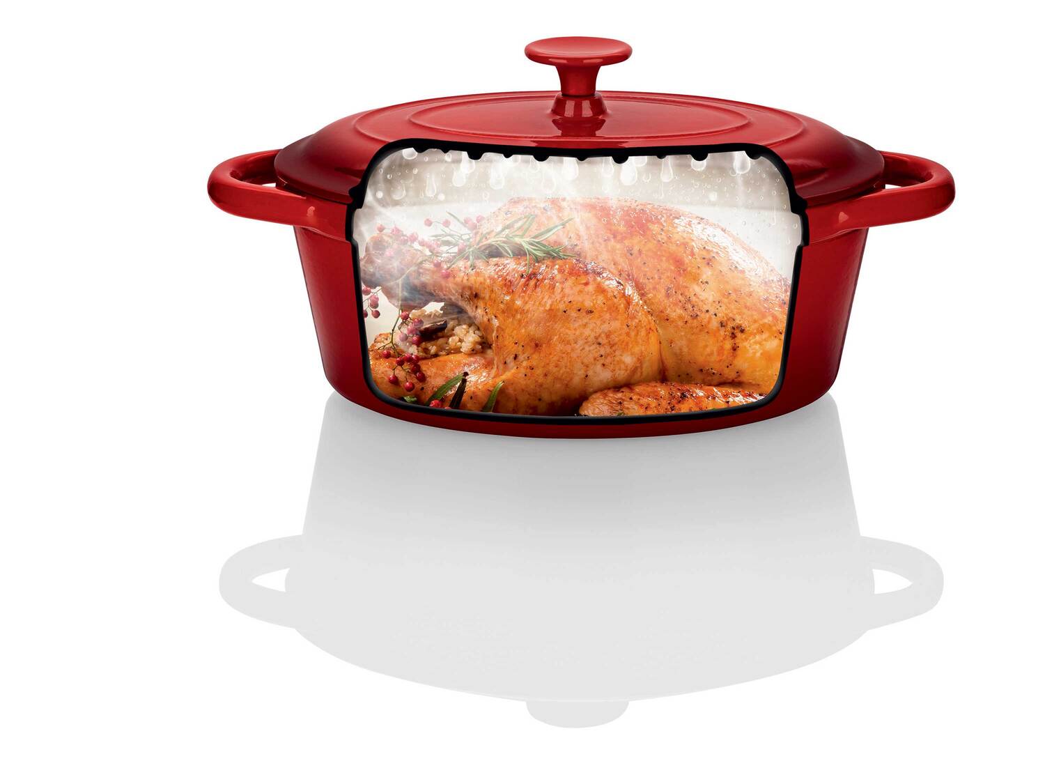 Cocotte en fonte , le prix 29.99 €
- Env. 37 x 23 x 18,5 cm (L x l x h)
- Env. ...