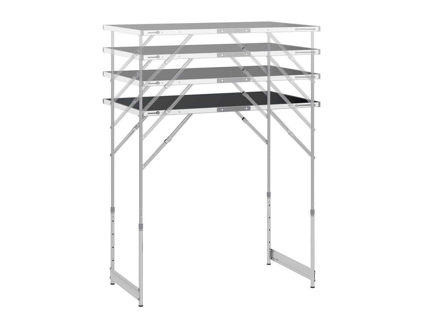 Tables multi-usages , le prix 44.99 €
- Env. 100 x 60 cm par table
- 35 kg ...
