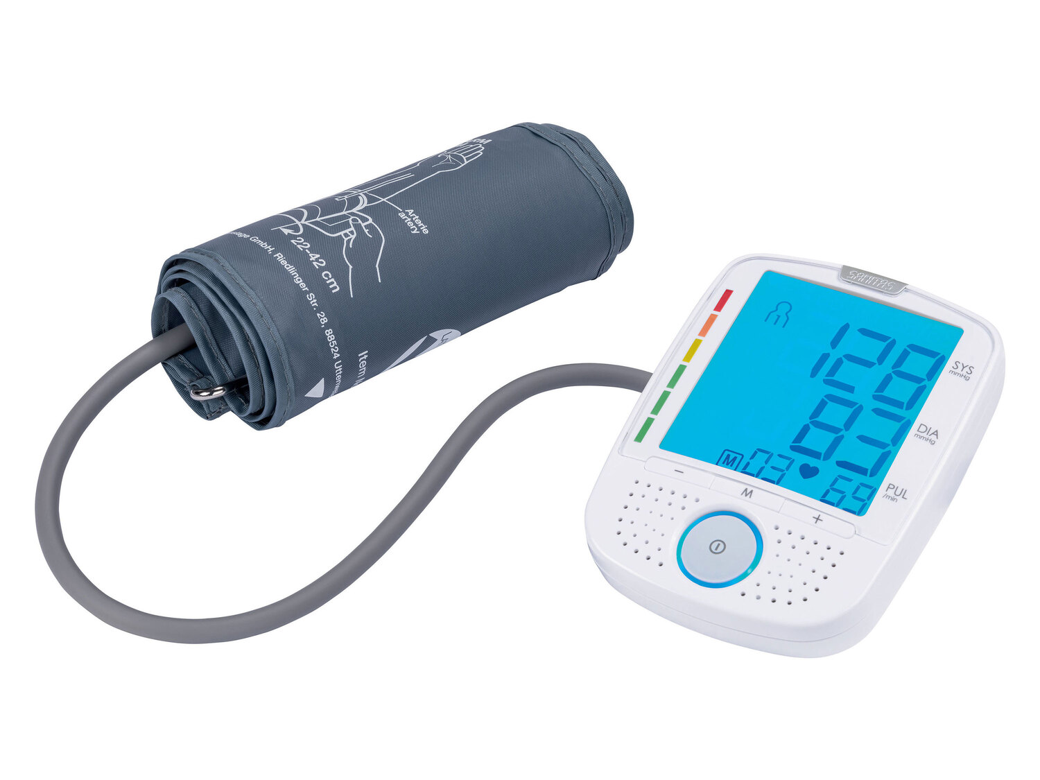 Tensiomètre vocal Sanitas, le prix 21.99 €
- Mesure entièrement automatique ...