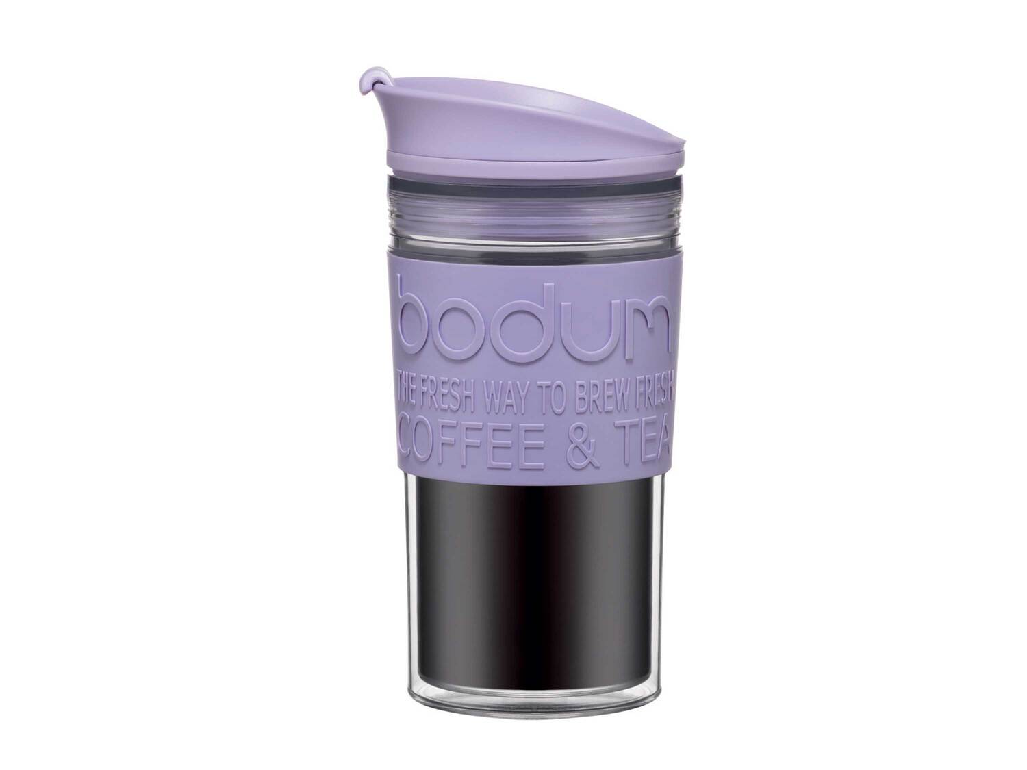 Mug de voyage Bodum, le prix 9.99 €
- Env. 0,35 L
- Compatible lave-vaisselle