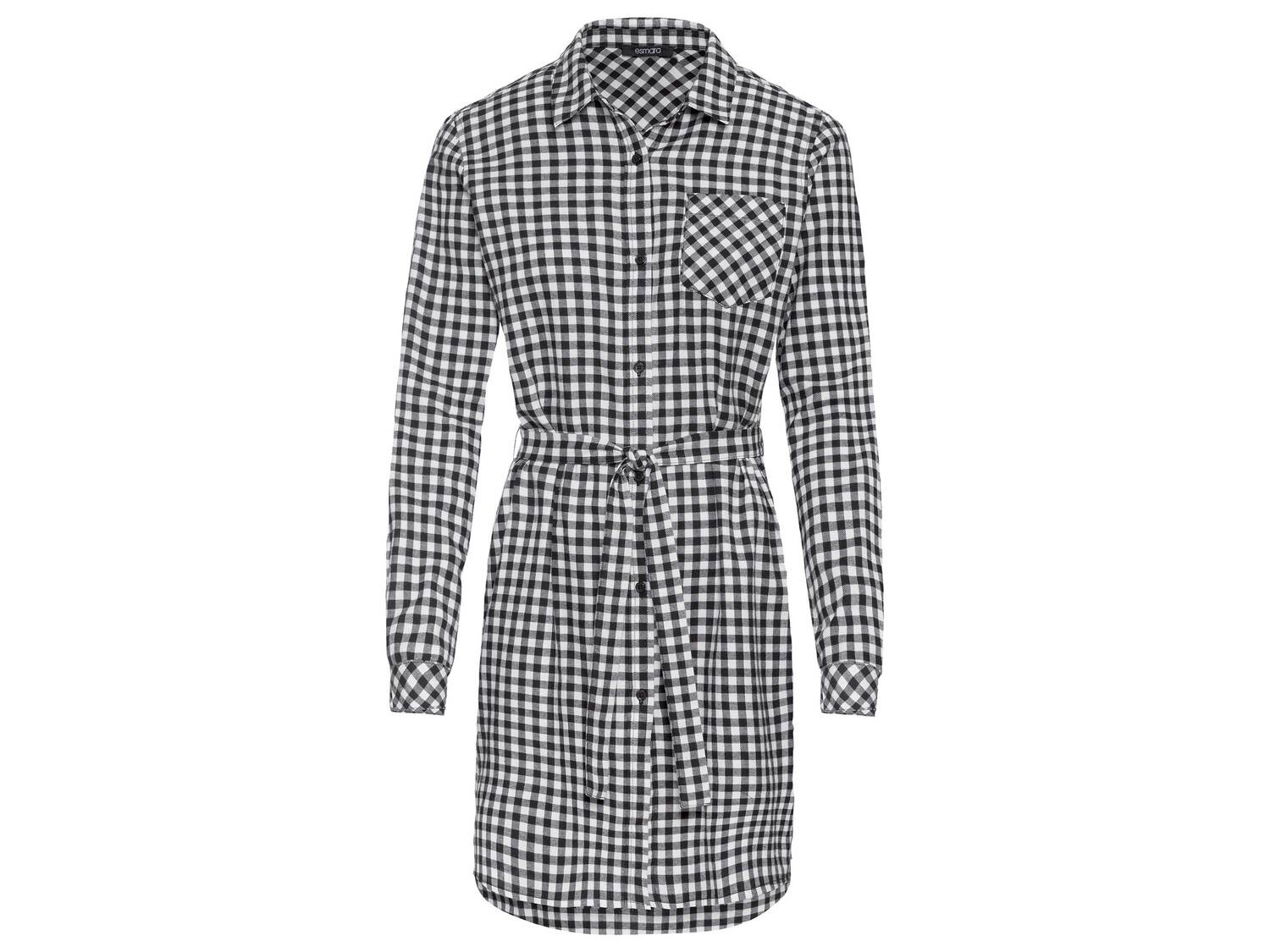 Robe chemise en flanelle Esmara, le prix 8.99 €
- Du 36 au 48 selon modèle
- ...