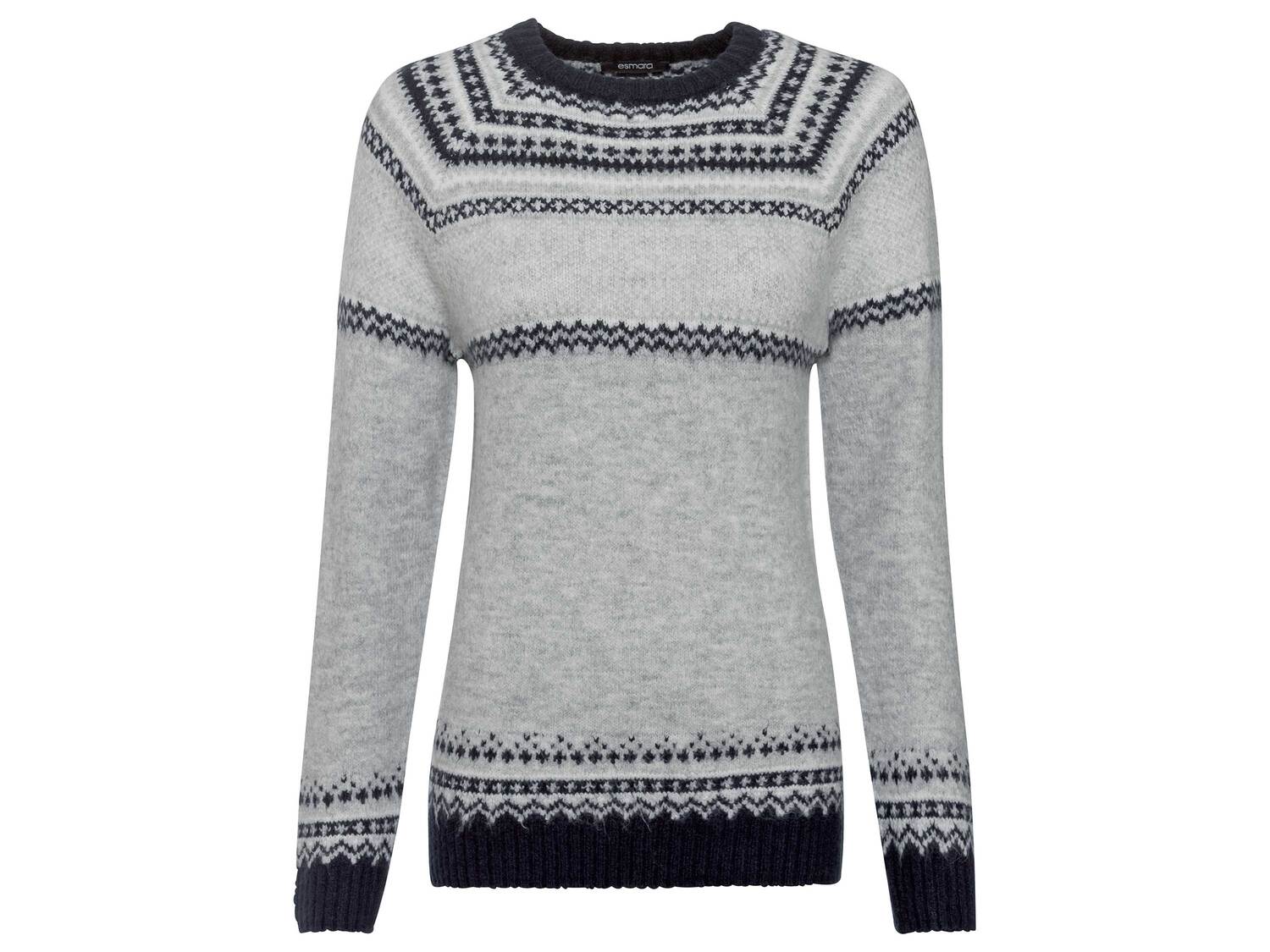 Pull Esmara, le prix 9.99 €
- Du S au XL selon modèle
- Ex. 82 % acrylique, ...