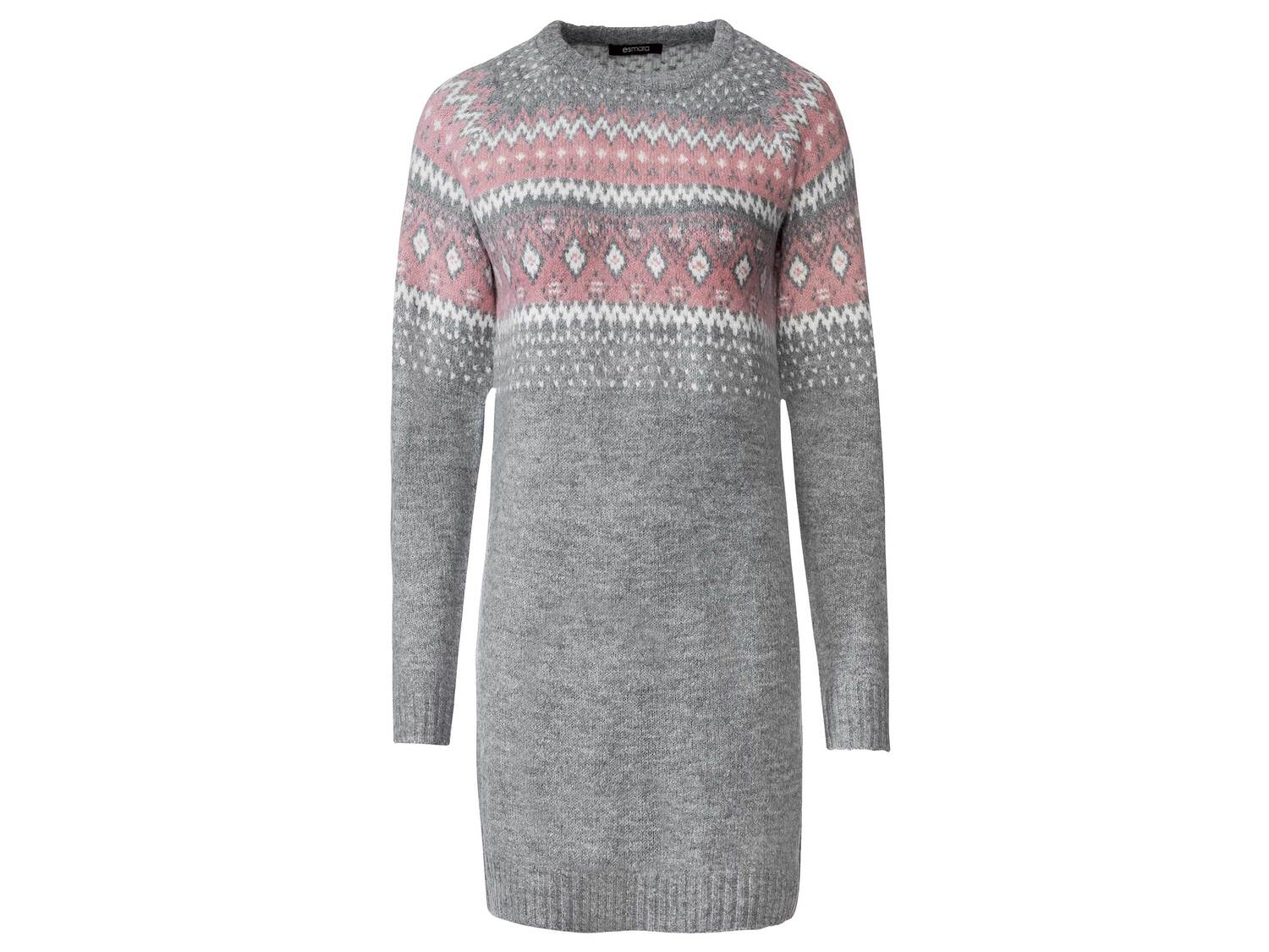 Robe pull , le prix 11.99 €
- Du S au XL selon modèle
- Ex. 76 % acrylique, ...