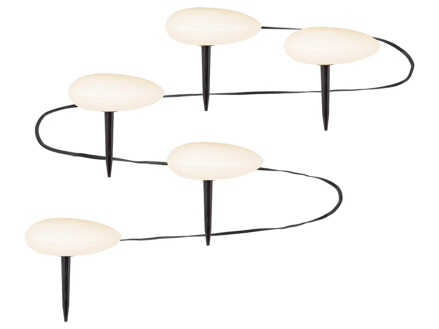 Balises solaires , le prix 9.99 €
- 5 balises à LED avec trois modes d'éclairage ...