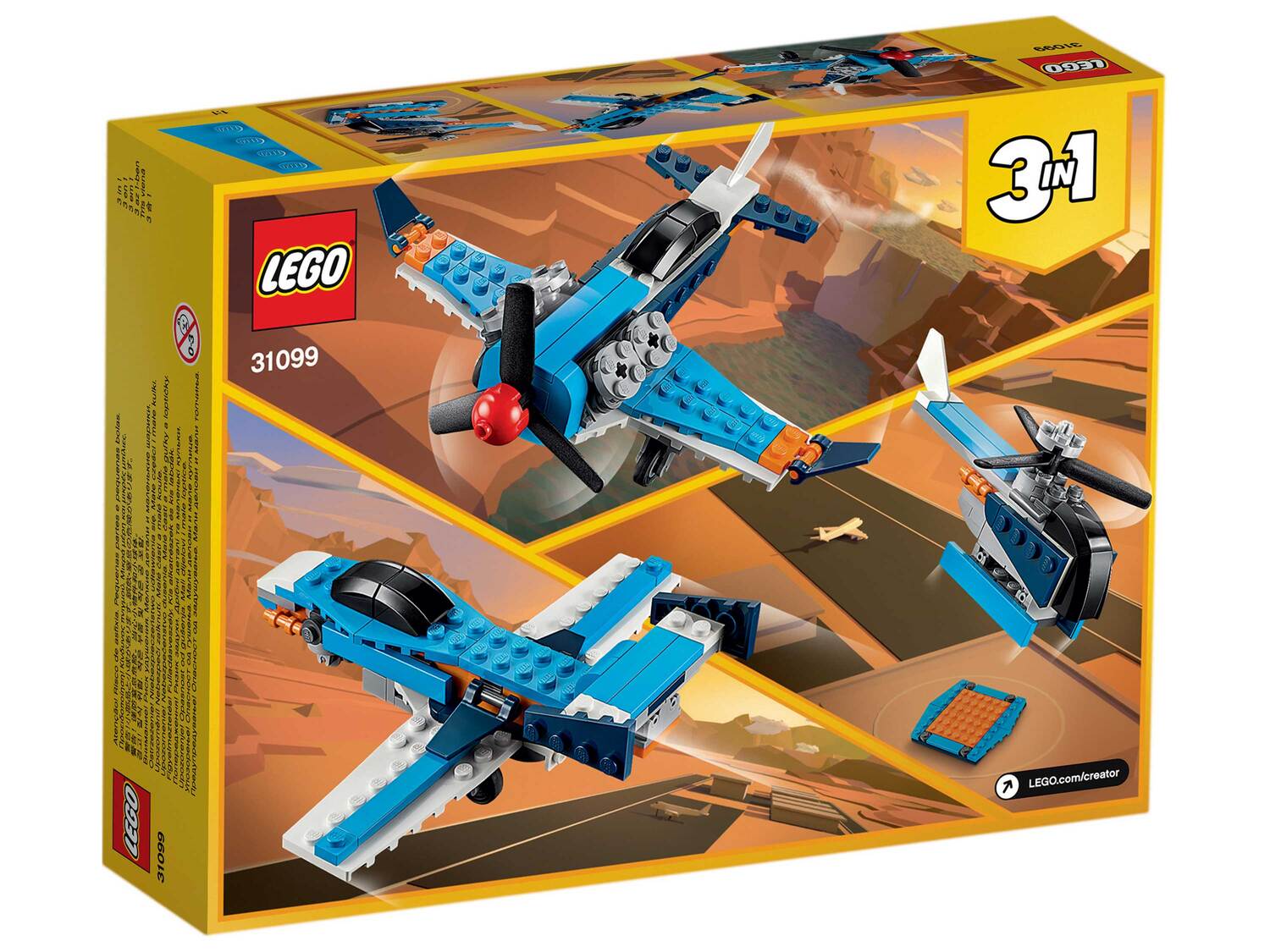 Jeu de construction , le prix 6.99 €
- Au choix :
- Lego Creator 3 en 1, 128 ...