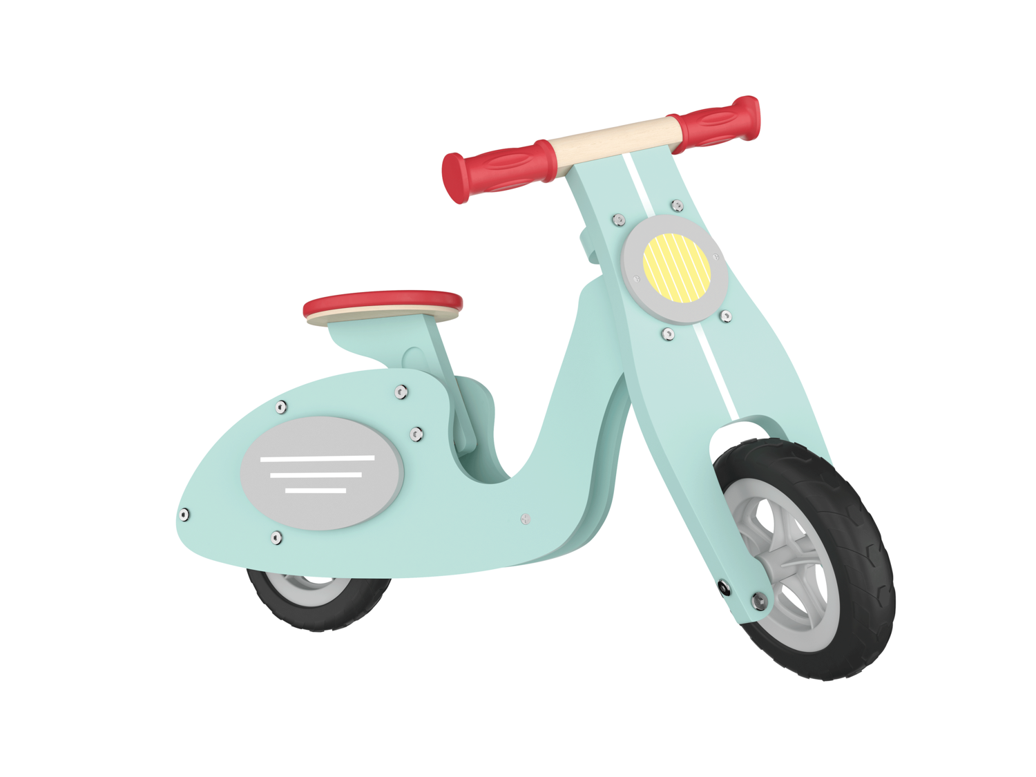 Draisienne en bois rétro ou moto , le prix 29.99 €
- Poignées ...