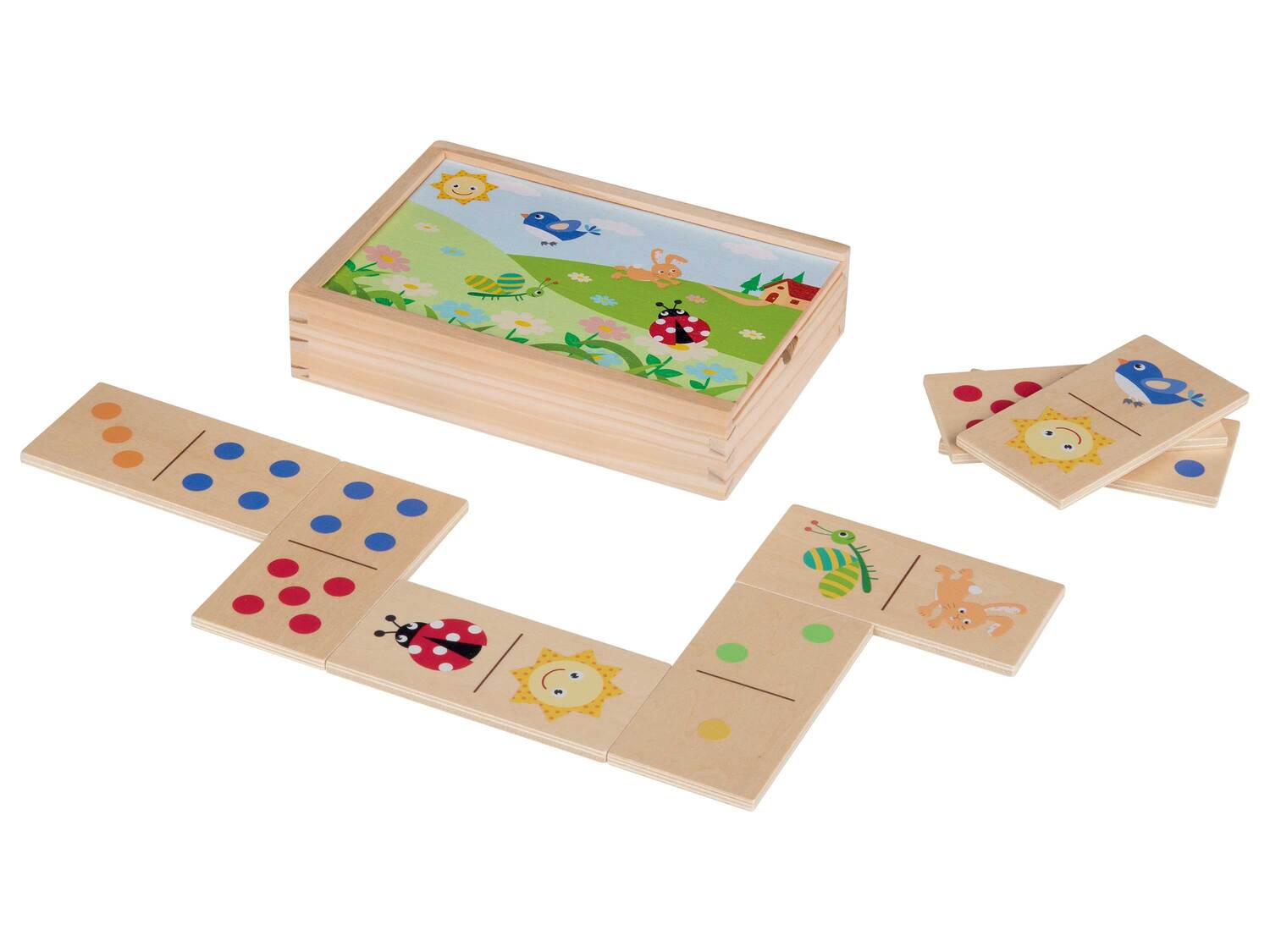 Jeu en bois de pêche, mémoire, équilibre, dominos chez , le prix 4.99 € ...