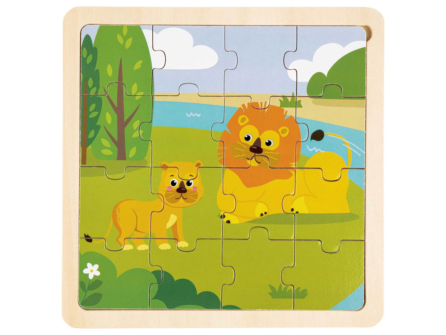 Puzzle en bois , le prix 3.99 €
- 16 pièces
- Retour possible ...