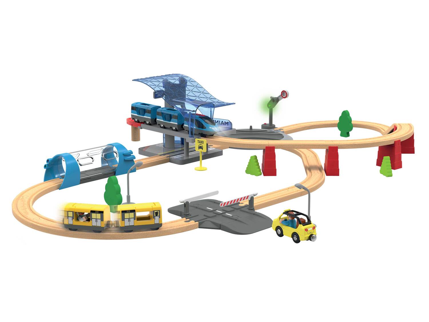 Set de train, gare, City-Express ou parc de dinosaures , le prix 32.99 € ...
