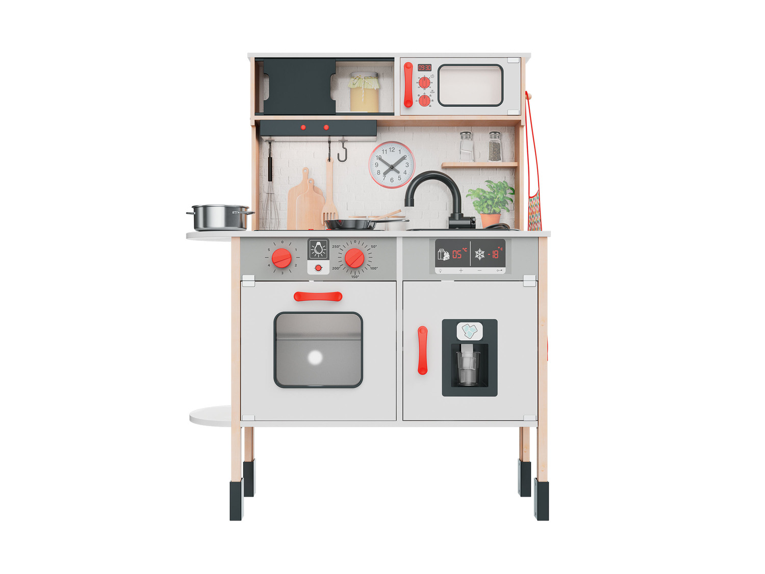 Cuisine en bois pour enfant , le prix 44.99 €
- Env. 77 x 97 x 30 cm ...