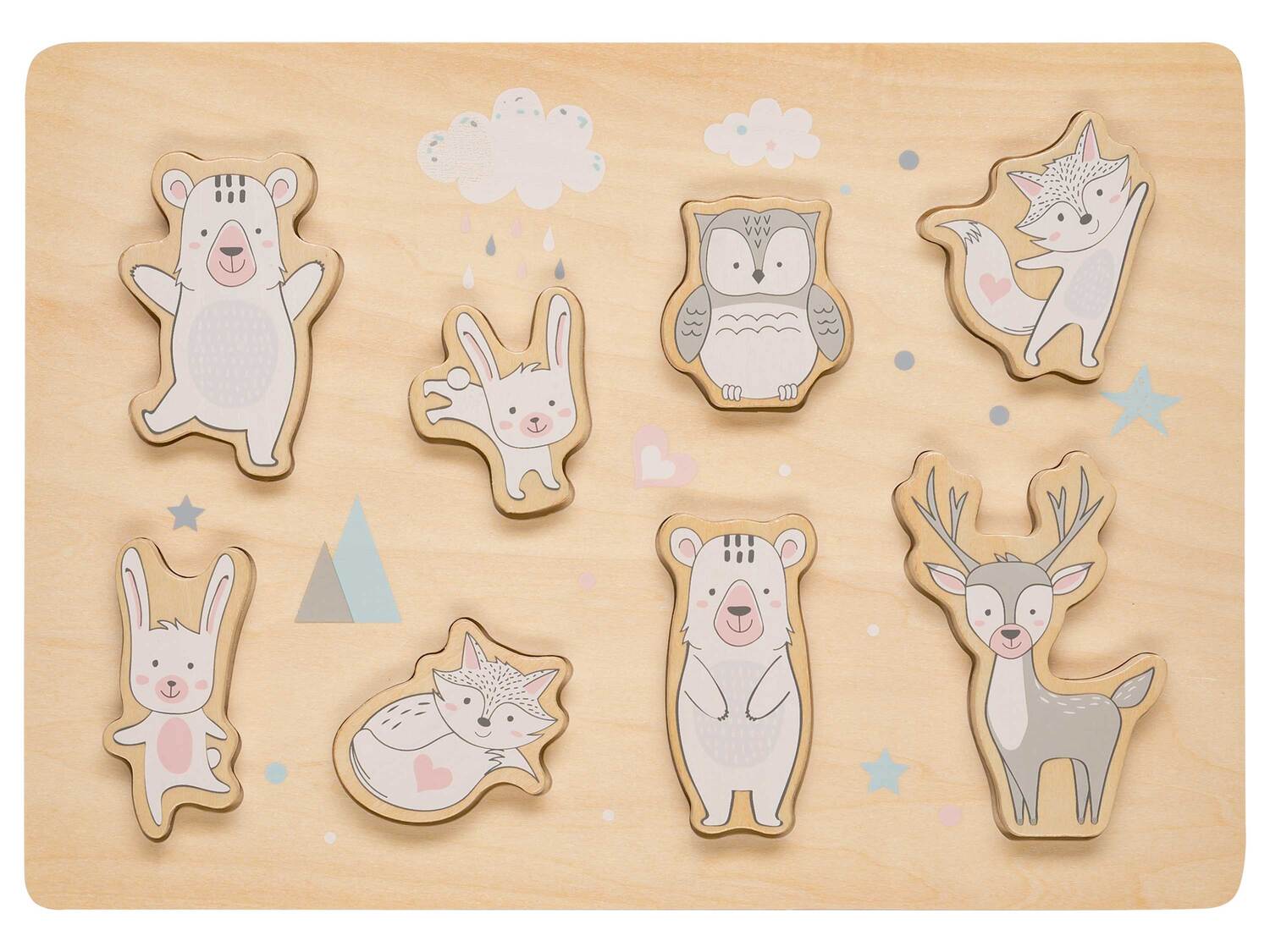 Puzzle ou animal à tirer en bois , le prix 4.99 €
- Au choix :
- Ours ...
