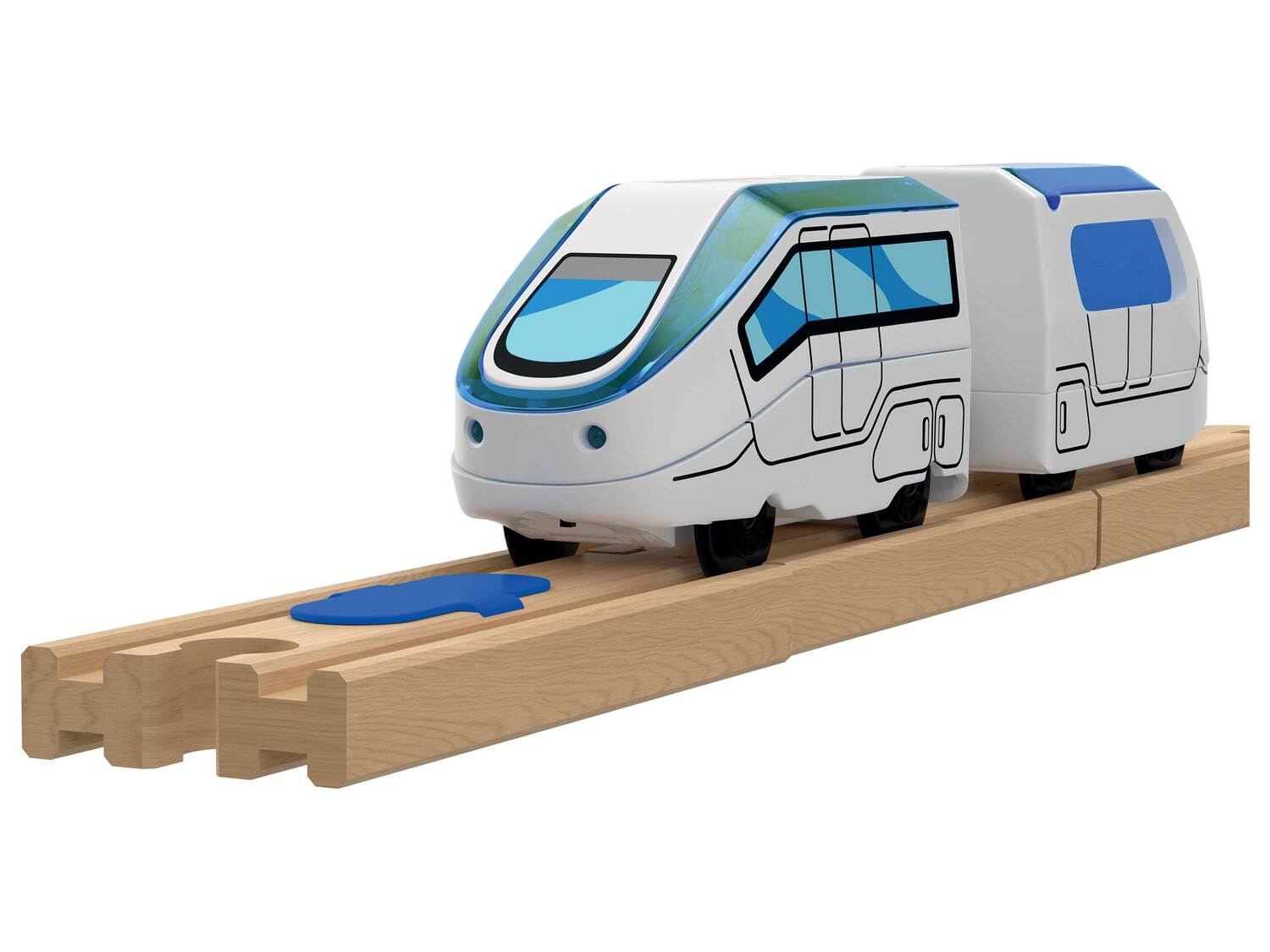 Set de chemin de fer station spatiale en bois , le prix 37.99 €
- Longueur ...