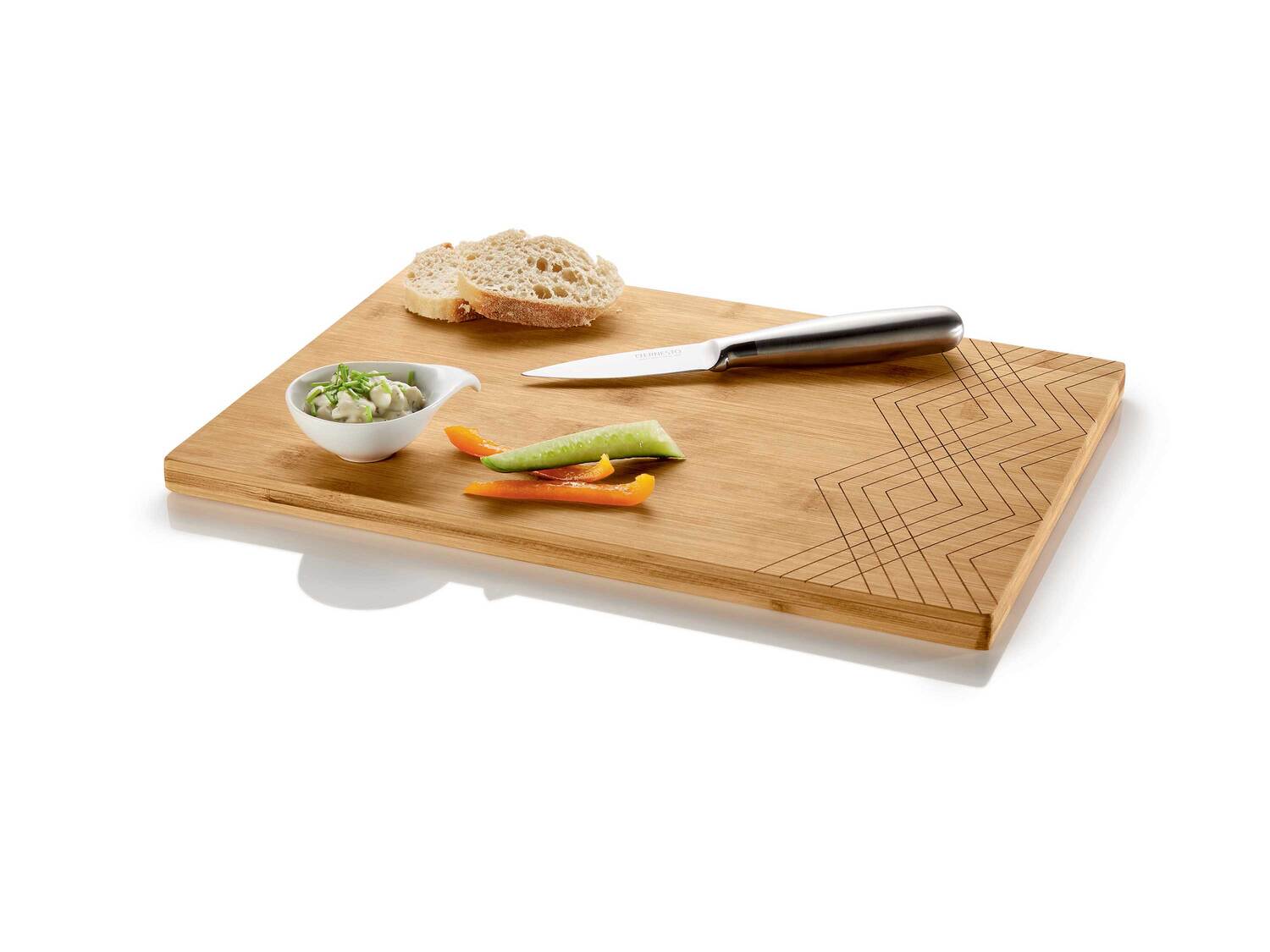 Planche à découper en bambou , le prix 4.99 €
- Au choix : Rainure ...