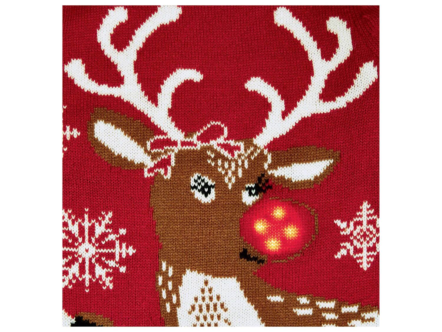 Pull de Noël à LED fille ou garçon , le prix 8.99 €
- Du 6/8 au 12/14 ...