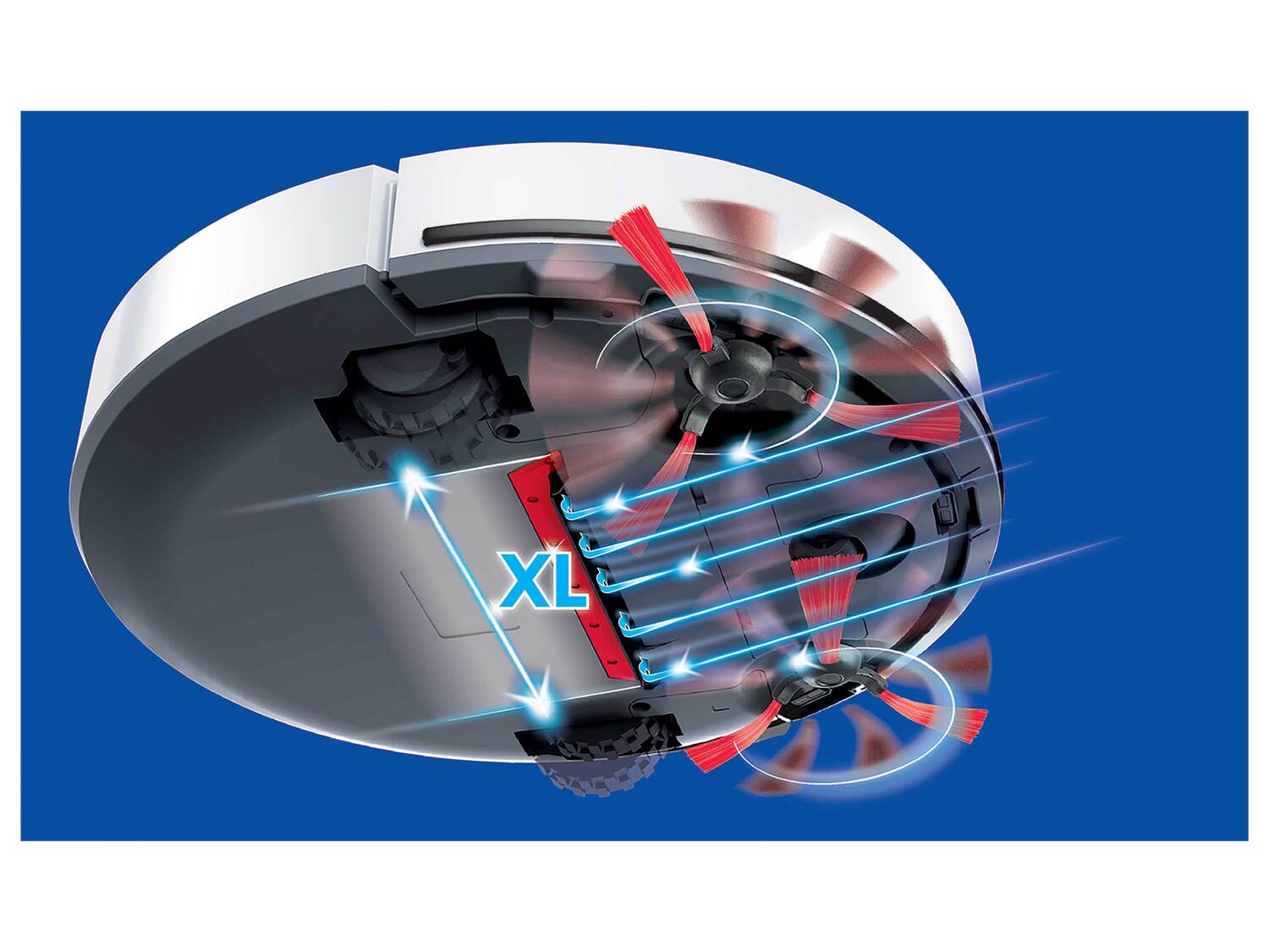 Aspirateur robot , le prix 99.99 €
- Env. 32 x 8 cm
- 2 200 mAh
- Env. 2 kg
- ...