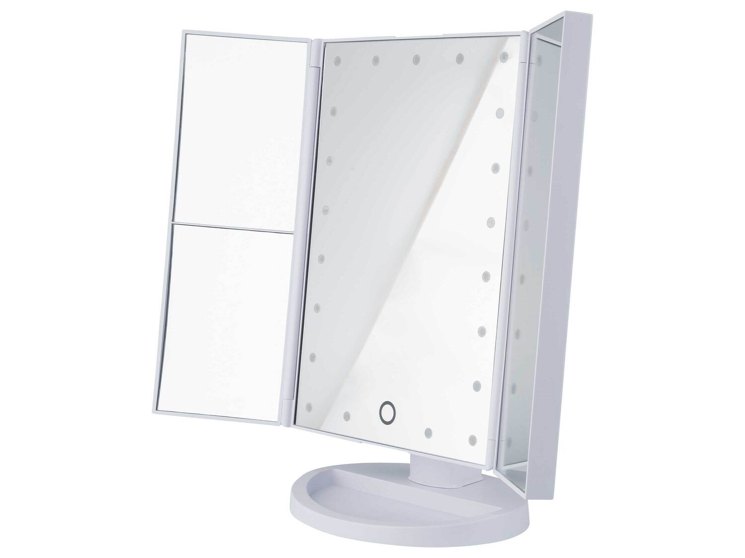 Miroir cosmétique LED , le prix 14.99 €
- Surface du miroir : gauche (x2/x5) ...