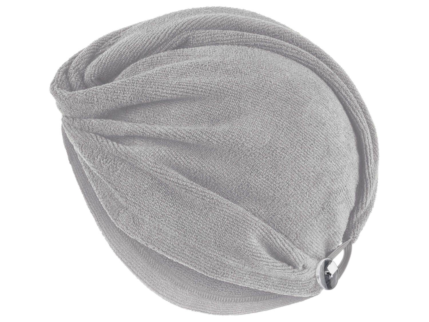 Serviette-turban, en éponge , le prix 2.99 €
- Ex. 90 % polyester, 10 ...